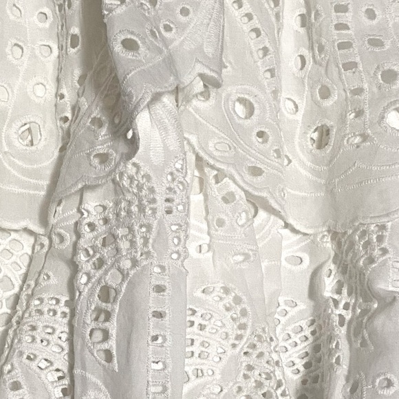 NWT FARM Rio Cotton Eyelet Dress Size S - Picture 10 of 12